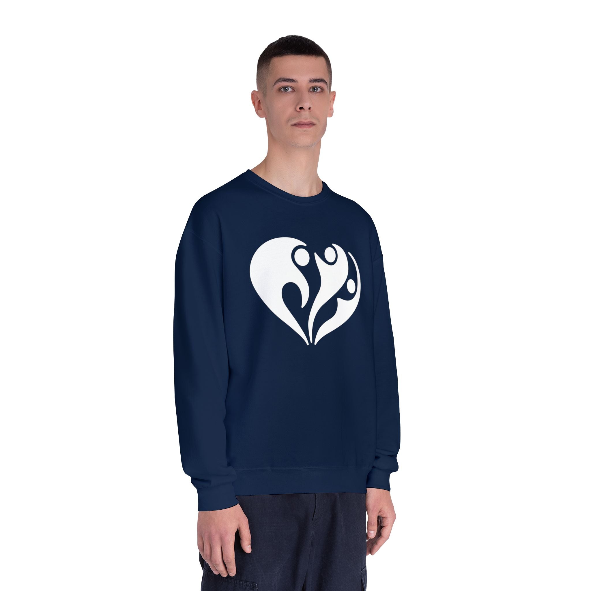Love'N'People Heart Crewneck Sweatshirt
